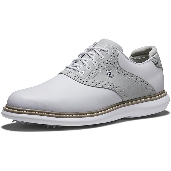 Amazon | FootJoy メンズ FJ オリジナル ゴルフシューズ, ホワイト